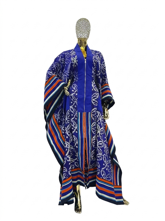 Royal Blue Kaftan Dress