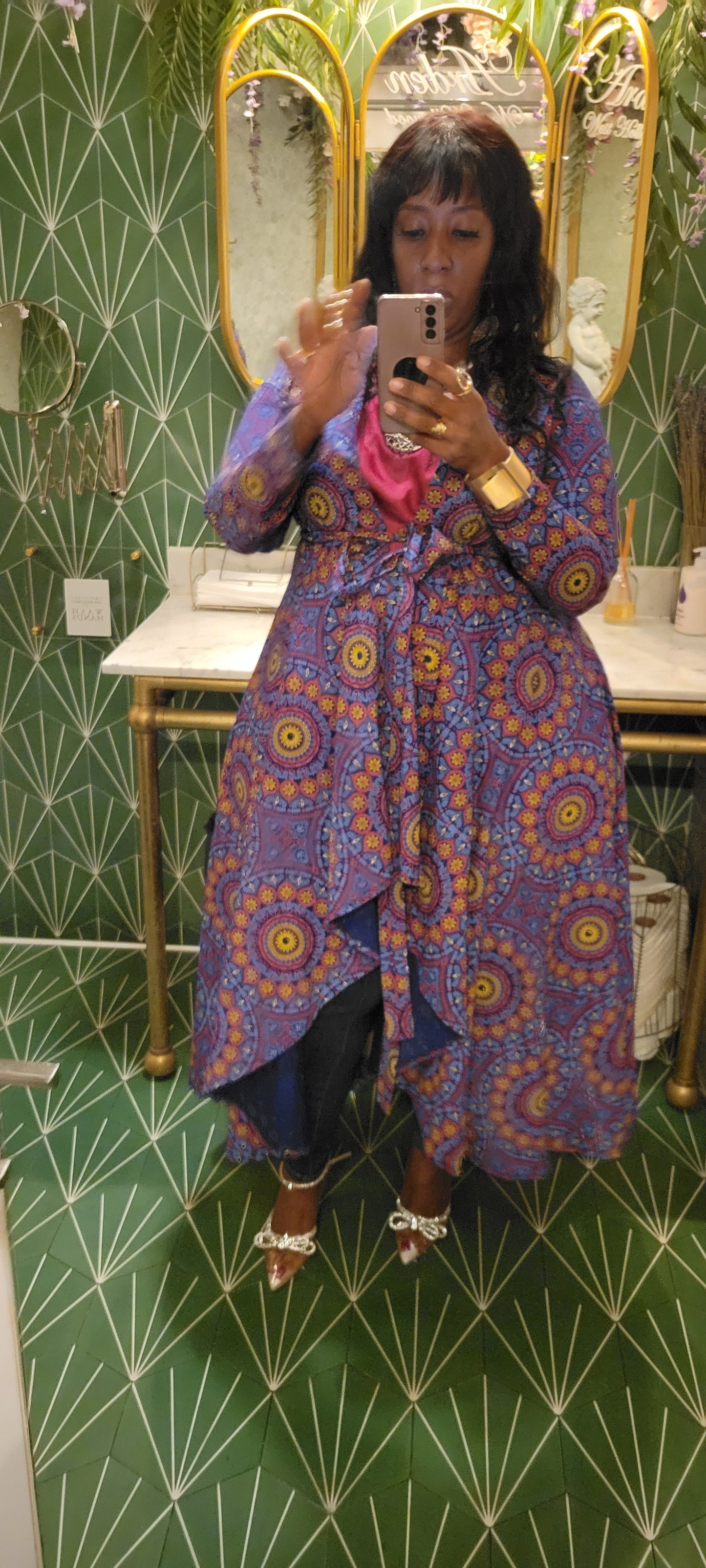 Seshoeshoe Print Jacket/ Dress - Pricing Available Upon Request