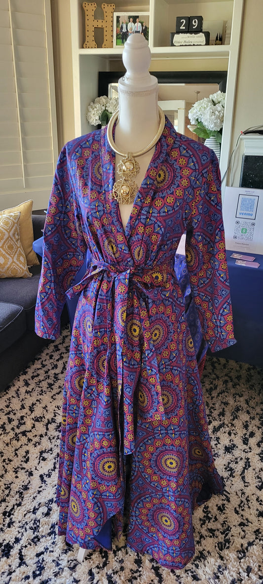 Seshoeshoe Print Jacket/ Dress - Pricing Available Upon Request